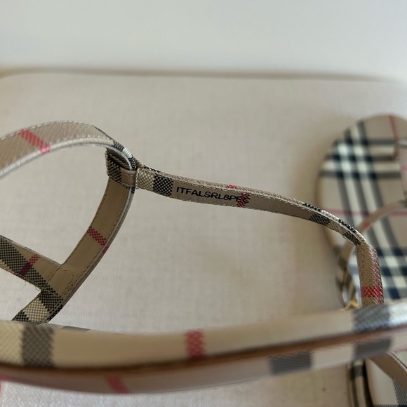 Burberry Emily Check Sandals - Picture 6 of 10
